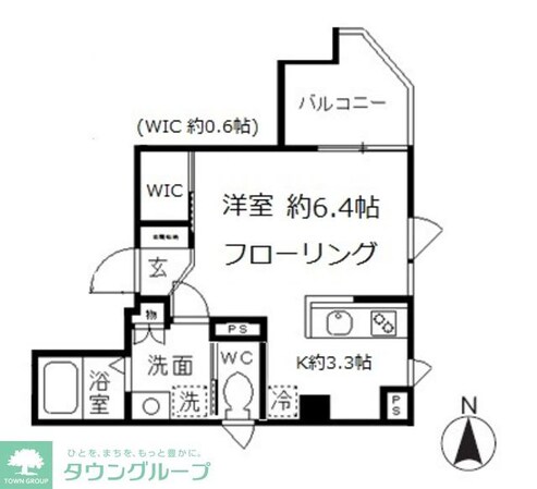 リヴェールタワー綾瀬の物件間取画像